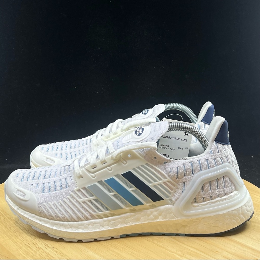 NEW Adidas UltraBoost CC_1 DNA White Blue Running Shoes GX7811 Mens Size 8 - Picture 3 of 10